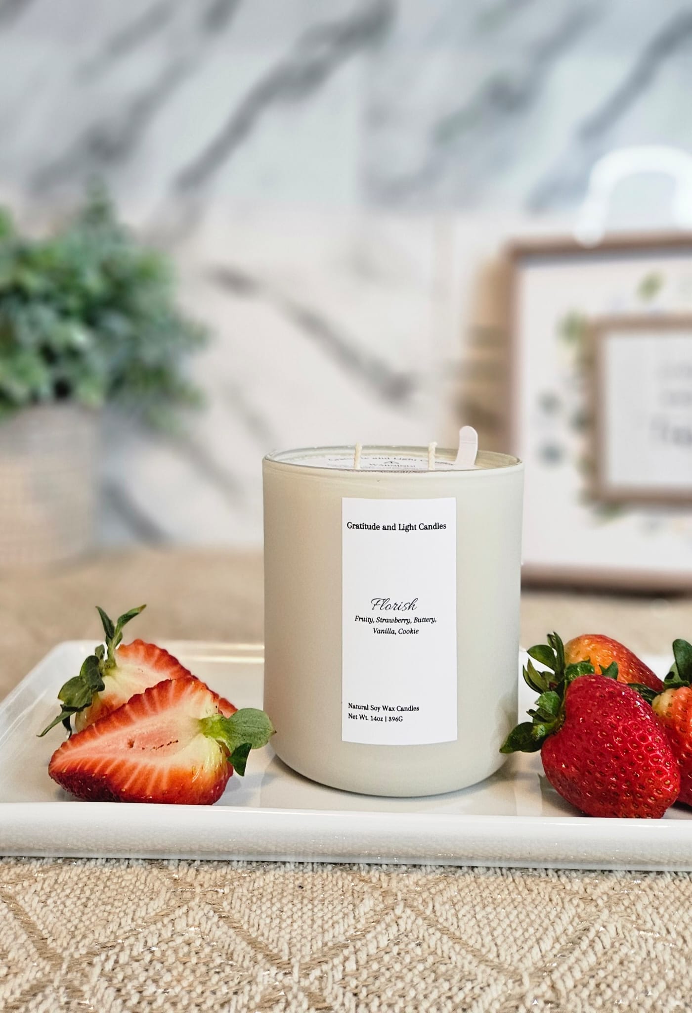 FLOURISH Natural Soy Wax Candle